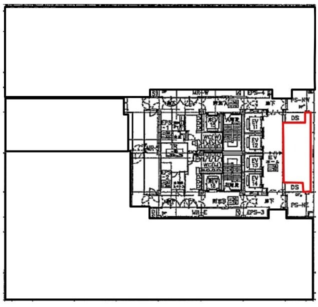 パシフィックセンチュリープレイス丸の内31F 間取り図