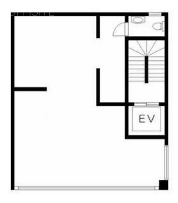 仲通りビル1F 間取り図