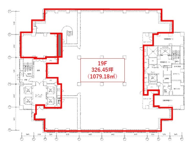 スフィアタワー天王洲19F 間取り図