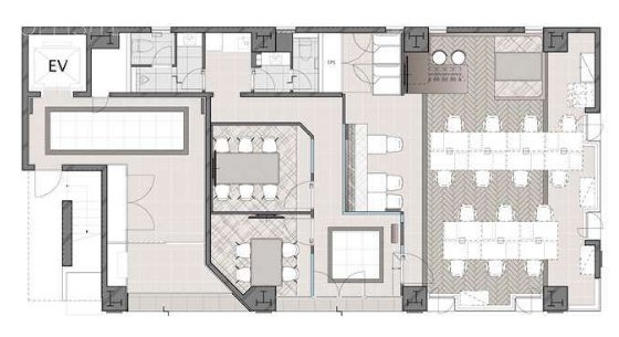 THE GATE HANZOMON(旧 半蔵門MKビル)1F 間取り図