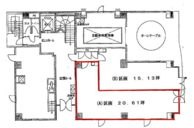 岩本町寿共同ビルA 間取り図