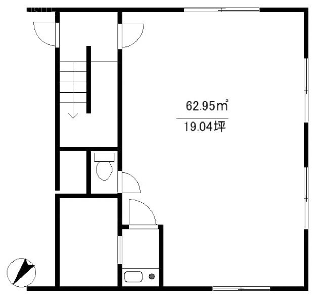第三森ビル2F 間取り図