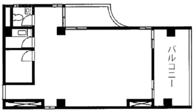 リフィオ目黒3F 間取り図