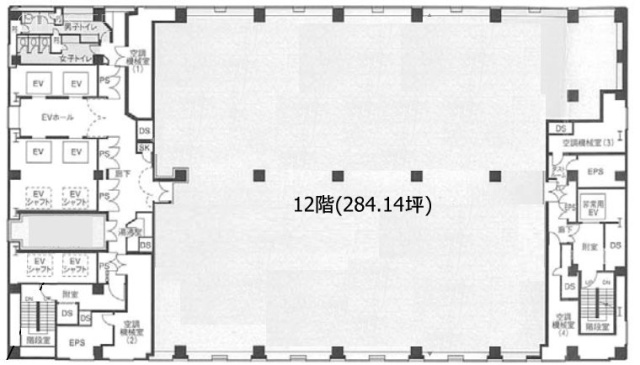 Tennozu Bay Tower12F 間取り図