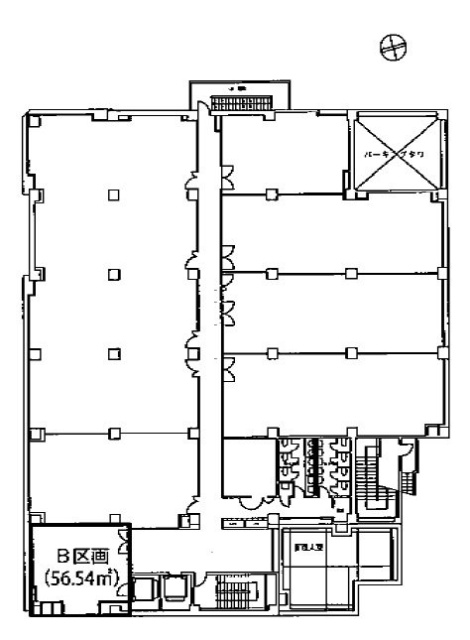 MK立川南ビルB 間取り図