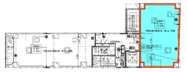 芝ファールビルB 間取り図