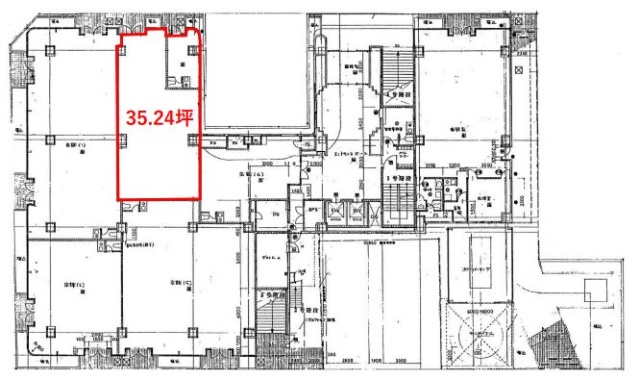 浜松町262ビル1F 間取り図