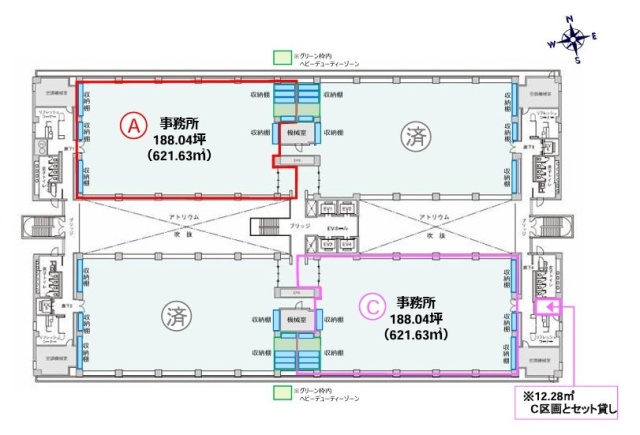 TF西台ビルC 間取り図
