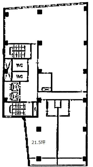 西脇ビル4F 間取り図