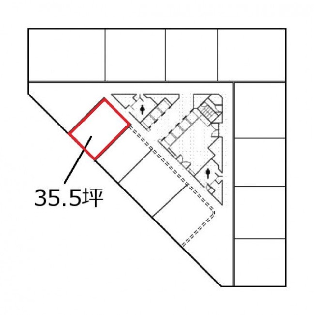 新宿第一生命ビル4F 間取り図