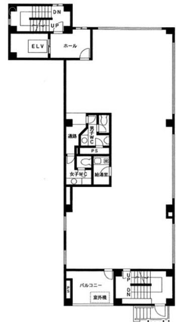 315白金台ビル201 間取り図