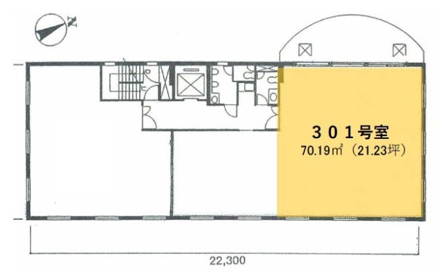 JCビル301 間取り図