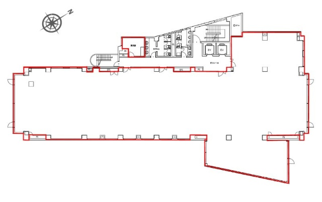 神楽坂プラザビル3F 間取り図