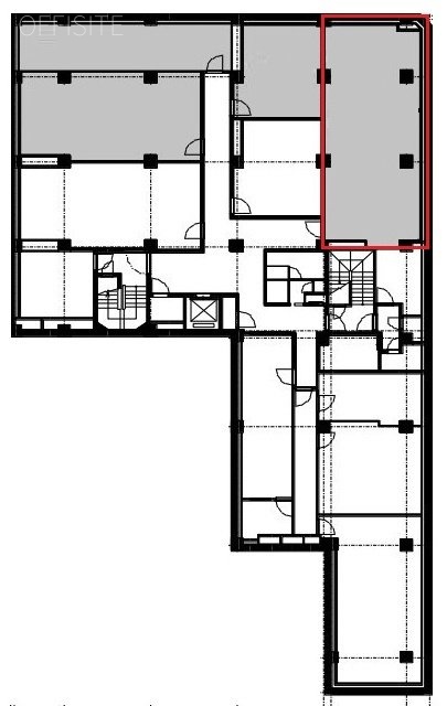 新橋アネックスB2F 間取り図
