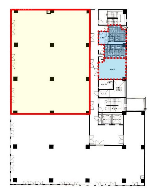 タカセビル本館B 間取り図