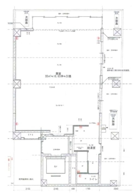 日本橋グレイスビル8F 間取り図