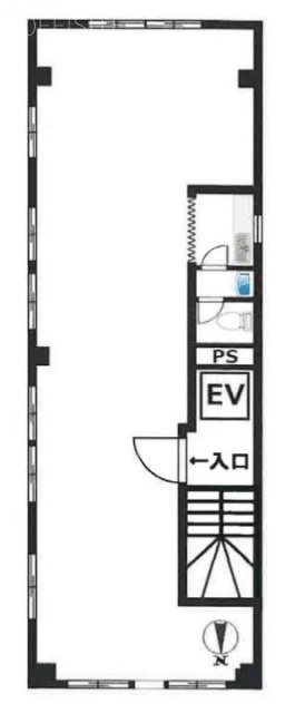 八重垣ビル4F 間取り図