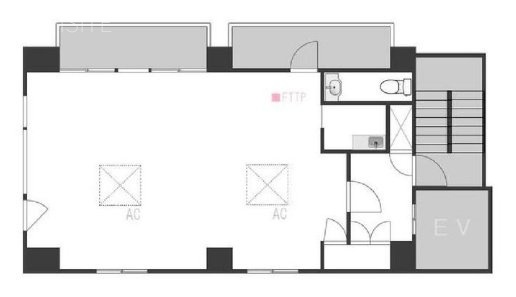 ストークビル北品川7F 間取り図
