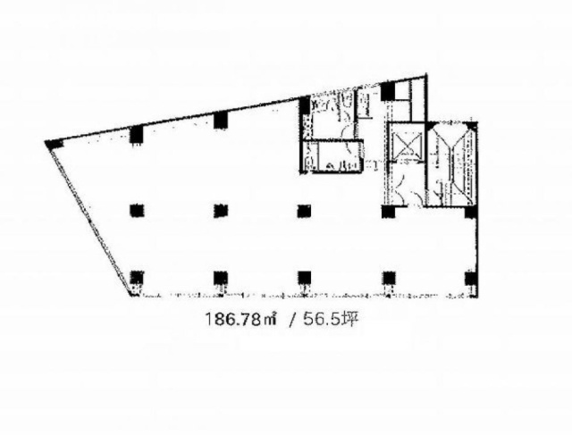 クロサワビル8F 間取り図