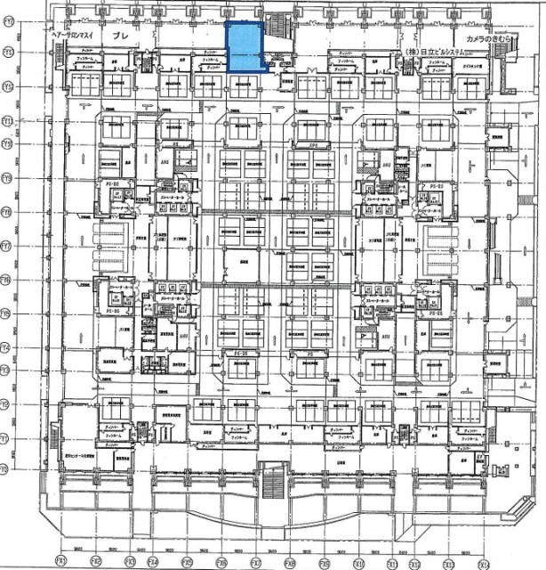 東京ファッションタウン(TFTビル東館)1F 間取り図
