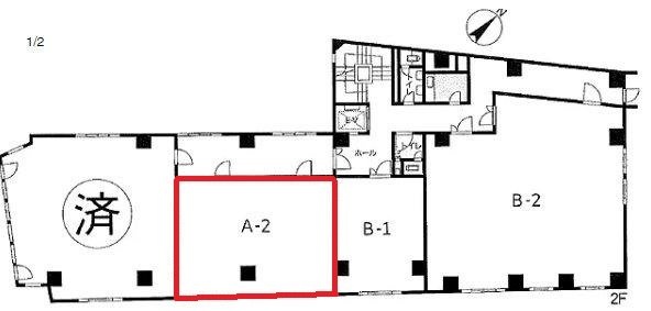 森町ビルA-2 間取り図