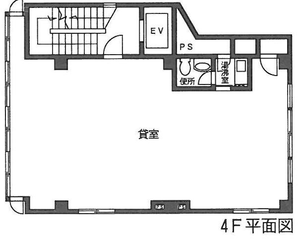 ヴェルディ赤坂3F 間取り図