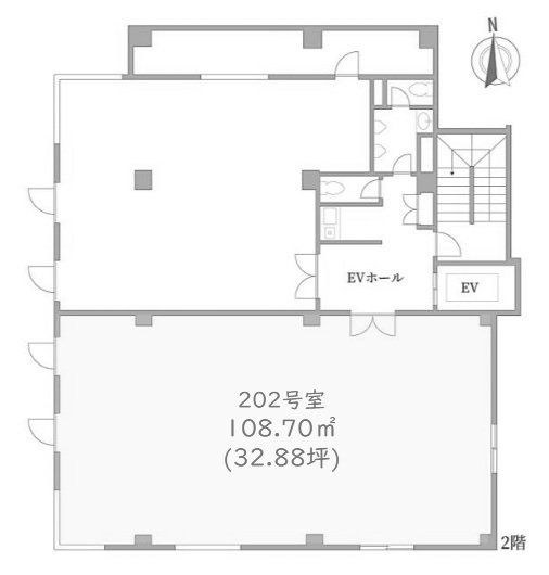 代官山ファーストビル202 間取り図