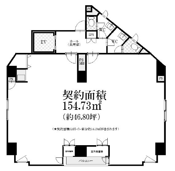 IFOビル6F 間取り図