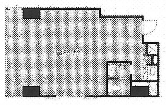 グローリア宮益坂Ⅲ605 間取り図