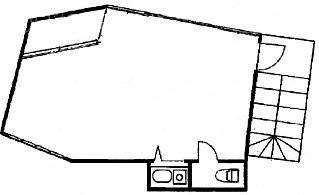 第2三貴ビル4F 間取り図