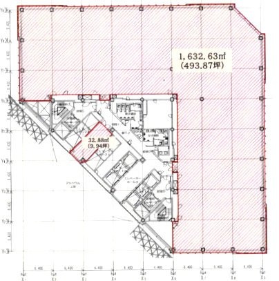 大手町ファーストスクエアイーストタワーAB 間取り図