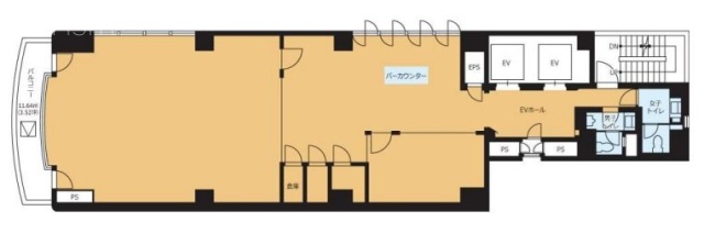 VORT京橋Ⅱ6F 間取り図