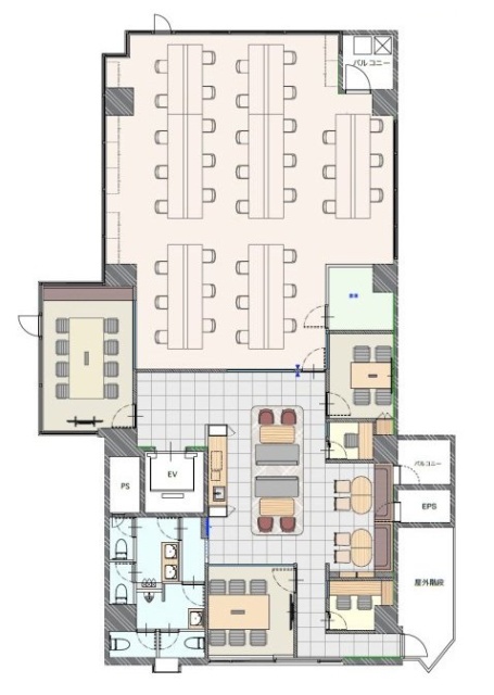 CONVEX神保町5F 間取り図