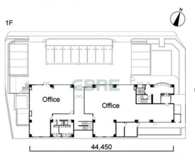 CROTH Omiyaビル1F 間取り図