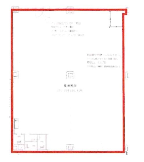 錦町秀栄ビル1F 間取り図