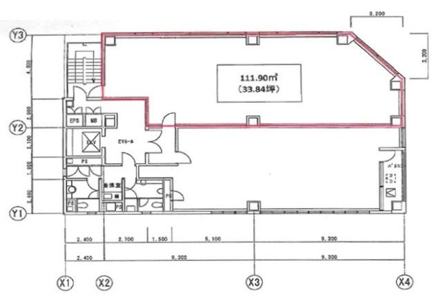 エムアンドエム1ビル1 間取り図