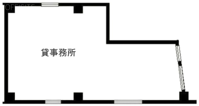 山口ビル2F 間取り図