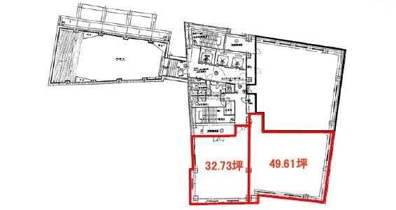 KDX新宿ビル3F 間取り図