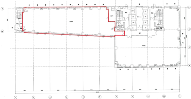 住友不動産芝ビル15F 間取り図