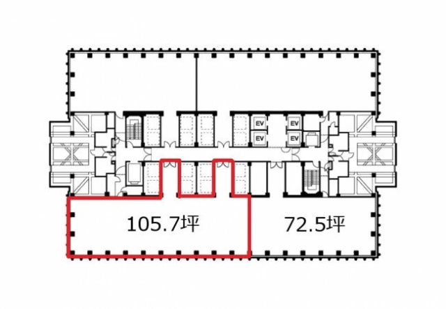 新宿野村ビル西5-15 間取り図
