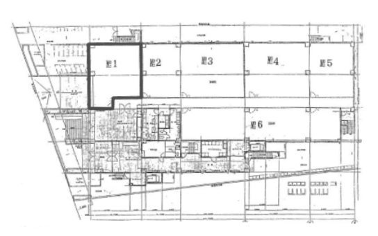 アバクス立川ビル1F 間取り図
