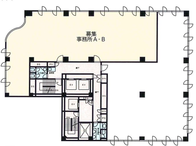 アーバン新橋8F 間取り図