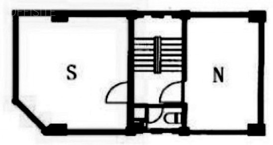 八幡銀座ビルS 間取り図