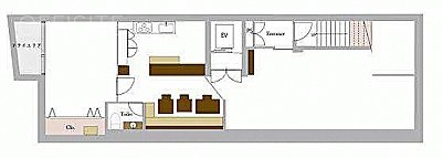 ベルウッドB1F 間取り図