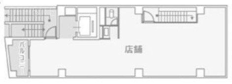 浜町藪ビル201 間取り図