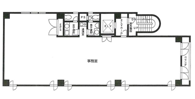 ユーデン浜松町ビル5F 間取り図