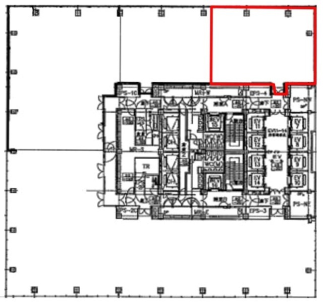 パシフィックセンチュリープレイス丸の内16F 間取り図