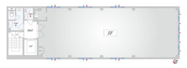 JT板橋ビル3F 間取り図