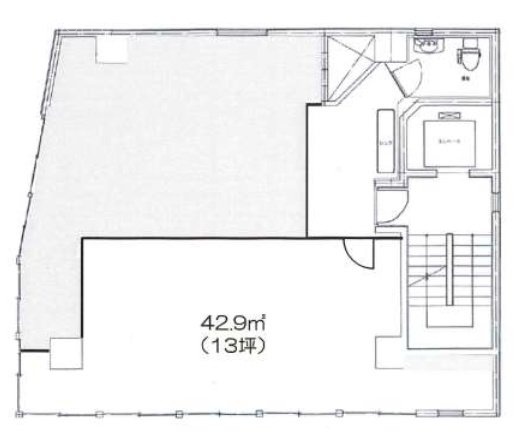 杉浦ビル4F 間取り図