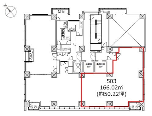 TS麹町ビル503 間取り図